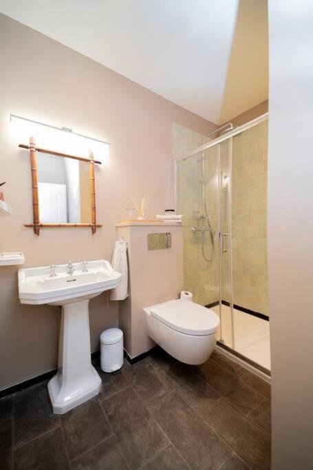 Maison Des Pilastres Au Coeur D'โอแซร์ ภายนอก รูปภาพ